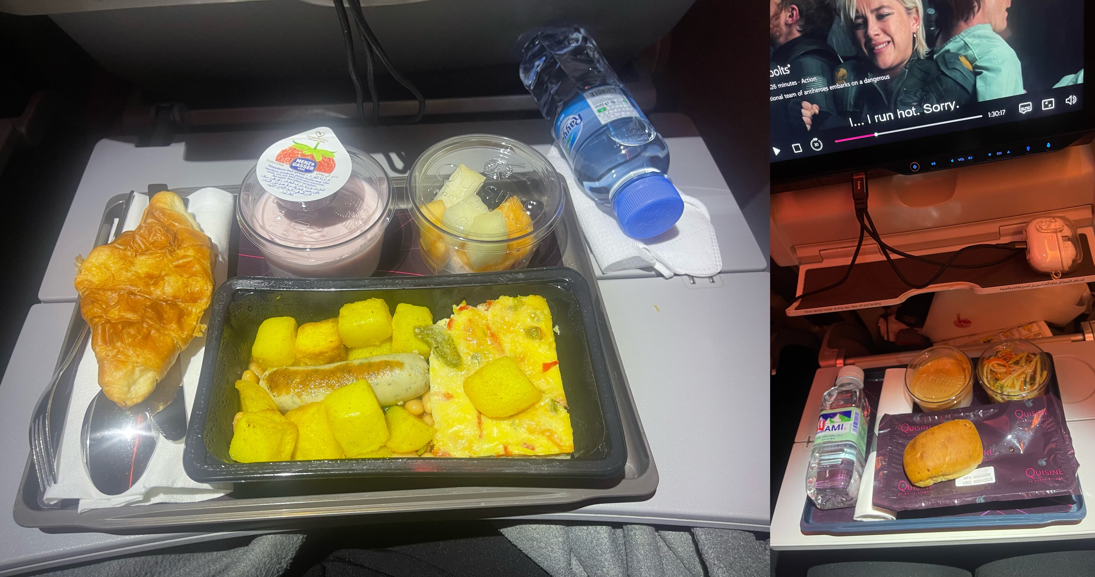 "Beef or chicken", và những bữa ăn ở độ cao hơn 10000m.